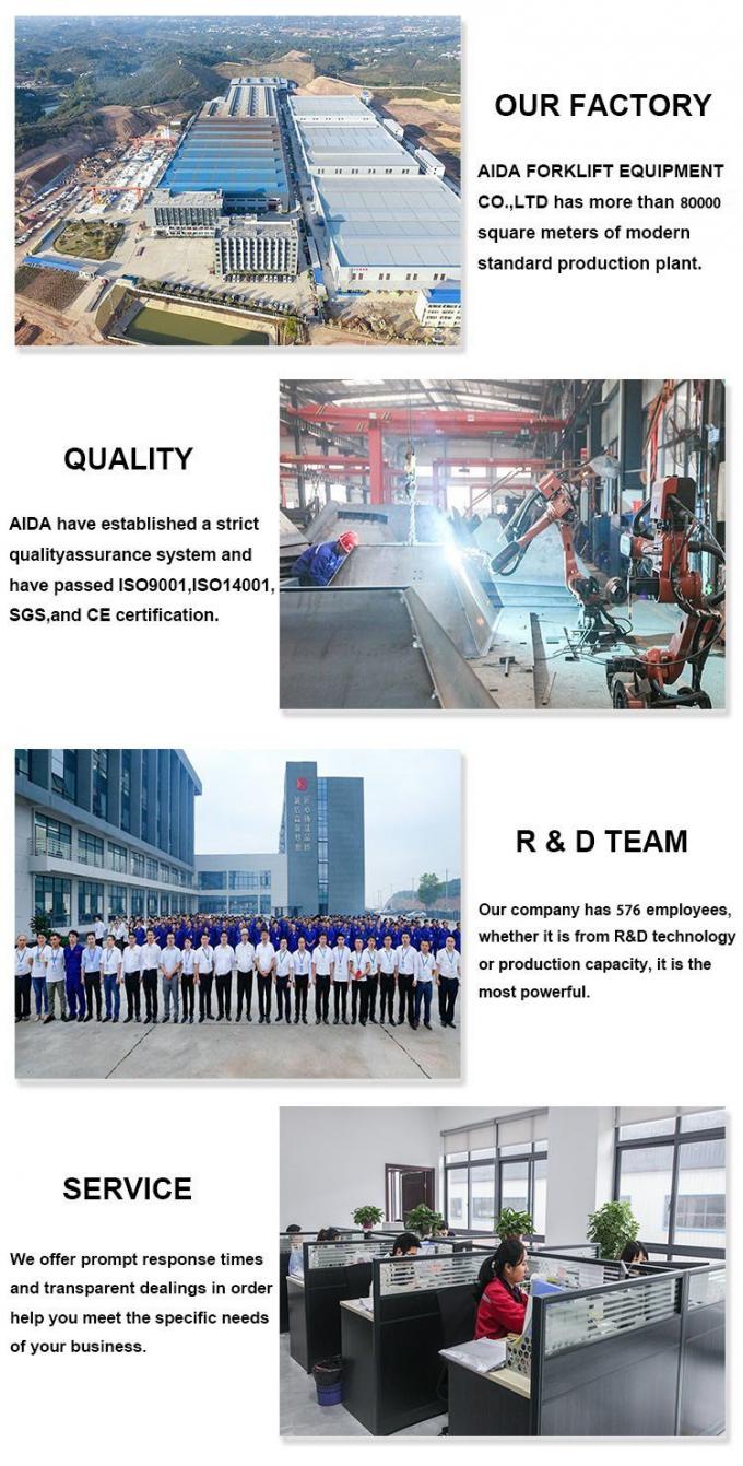 Manuseio de empilhadeira elétrica de 1,5 toneladas de baixo ruído empilhadeira de poupança de energia de 2 toneladas 7