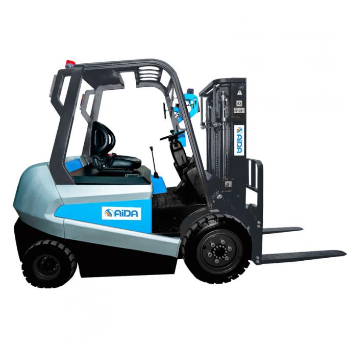 Distribuição de logística Carrinha elevadora elétrica de 2,5 t 10kw Motor de elevação contrapeso Carrinha elevadora de 2 toneladas 0