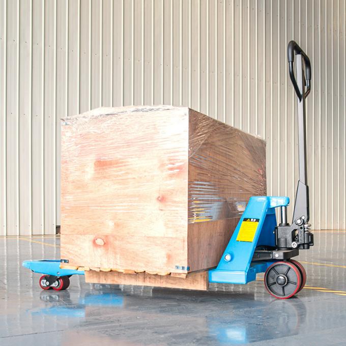 Distribuição Manual Pallet Truck Jack 2000kg 550mm Largura do garfo Jack de paletes 3000kg 3