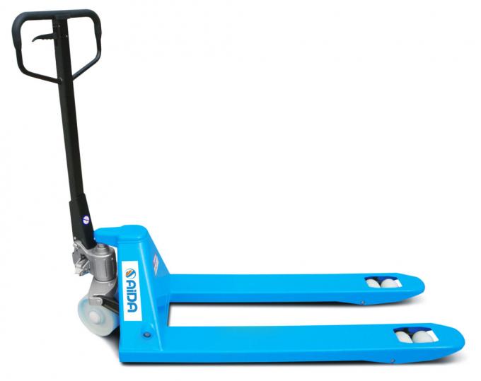 Carrinho manual de paletes pesados, elevador manual de paletes 3000kg 0