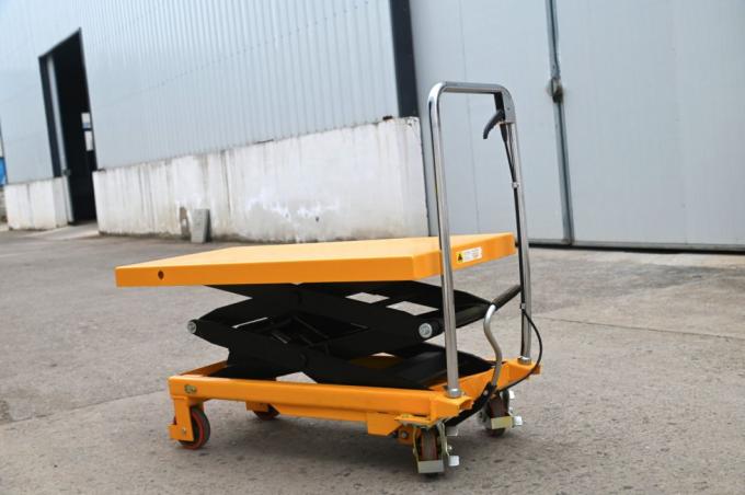 Semi Elétrico Hidráulico Tabela elevador Carrinho isolante 798mm de elevação altura de tesoura jack mesa de elevação 0