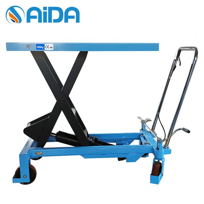 Plataforma de elevação de mesa hidráulica industrial 1000 kg Tela Tipo pequena plataforma de elevação hidráulica 1