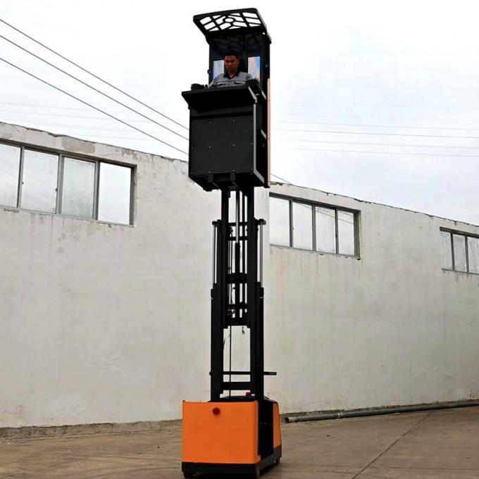 Carregador eletrônico de armazém Full Electric Carregador de encomendas de armazém aéreo 300kg Capacidade Alto desempenho 2