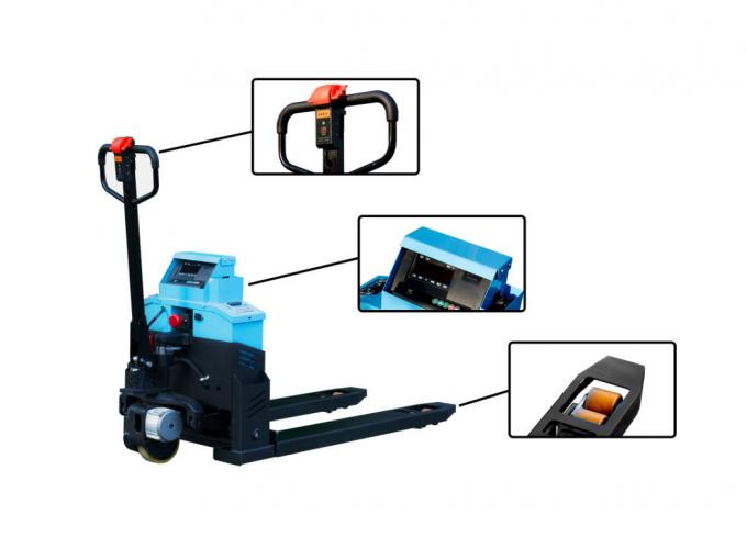 Caminhão de paletes elétrico com precisão de 500g Balança digital de caminhão de paletes 0