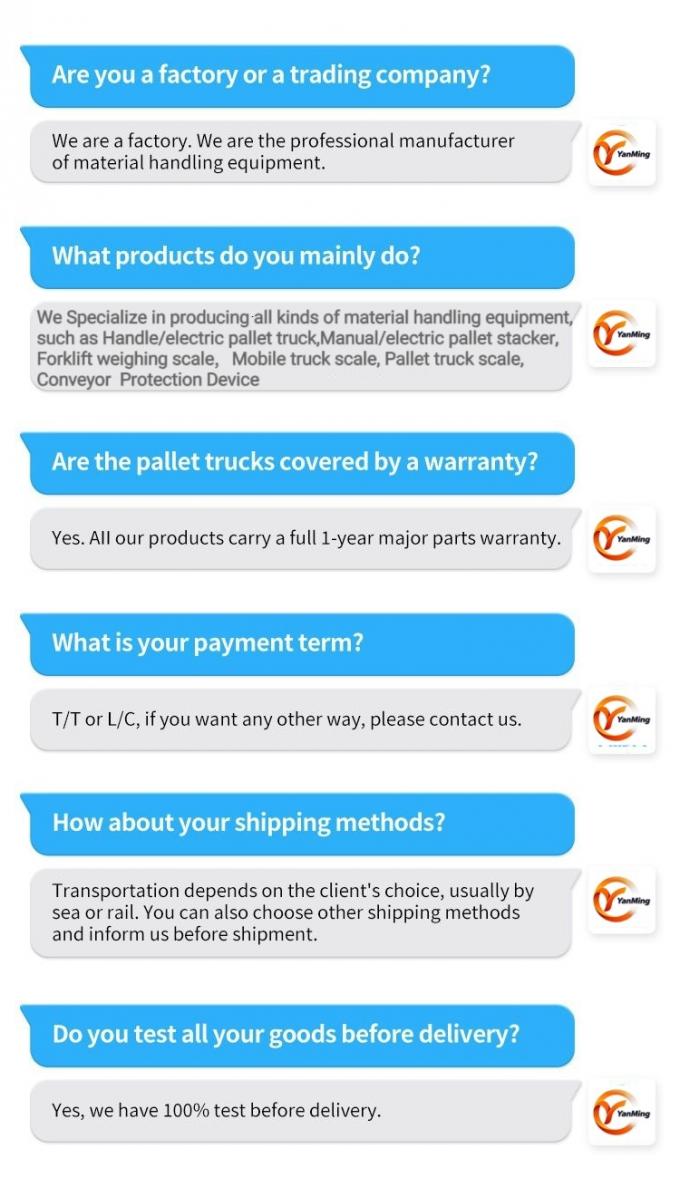 Accurate weighing Digital Fork lift Scales For forklift 5