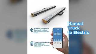 Atualização elétrica da alça do porta-paletes com carga de 2 toneladas